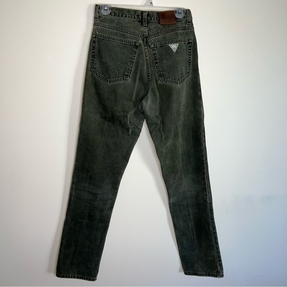 GUESS U.S.A. Vintage 80’s Men’s Green Jeans Size 30 X 34 - Picture 16 of 16